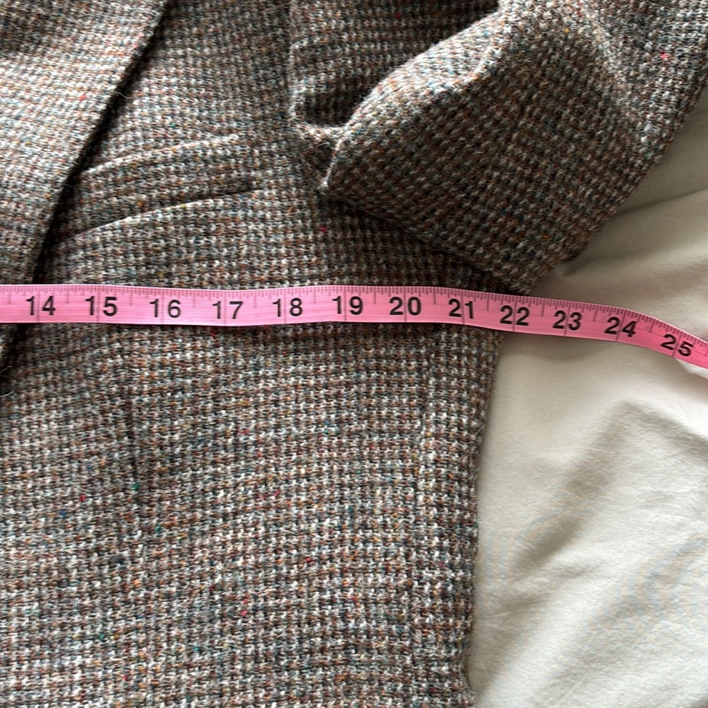 Mens Vintage Harris Tweed Wool Blazer - 42L - Picture 5 of 11